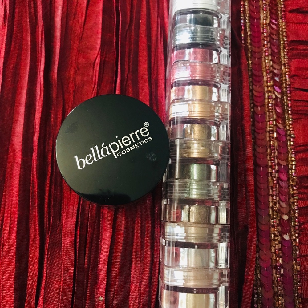 BellaPierre 9 stack eyeshadow and single blush